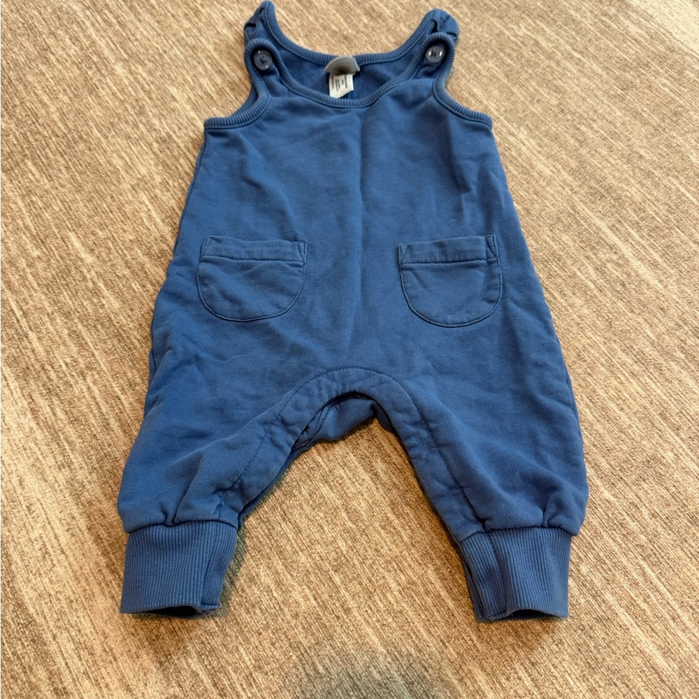 Hanna Andersson Blue Kids Overalls